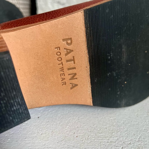 *Like New* Portland Leather Patina Slingback Mules - Picture 5 of 8